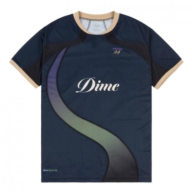 Dime Pitch SS Jersey / Navy (ダイム Tシャツ/ゲームシャツ/テックT