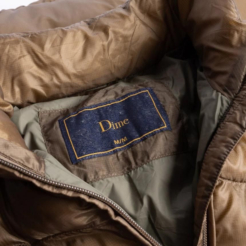 Dime Classic Ripstop Puffer / Gold (ダイム 中綿ダウンジャケット