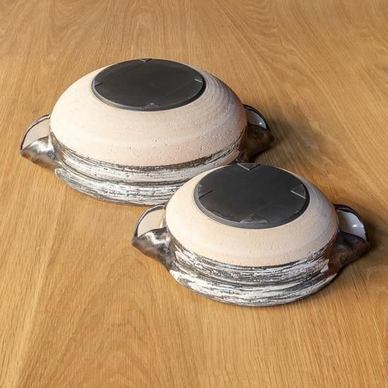 IH対応オーダーメイド】伊賀土鍋 刷毛目｜IH対応オーダーメイド｜伊賀