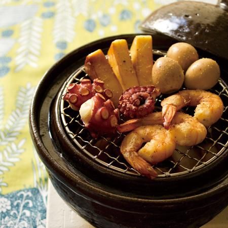 いぶしぎん〔特許取得商品〕｜燻製土鍋｜伊賀焼窯元 長谷園 公式通販