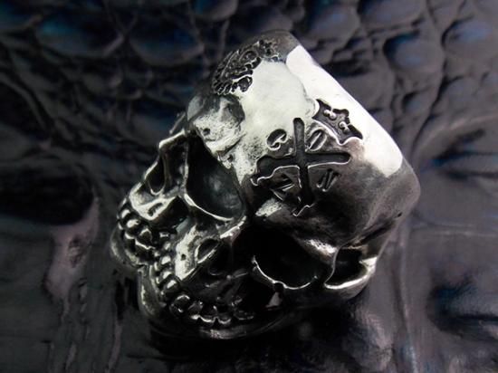 Xconz Collaboration Double Face Medium Lage Skull Ring [XG-02