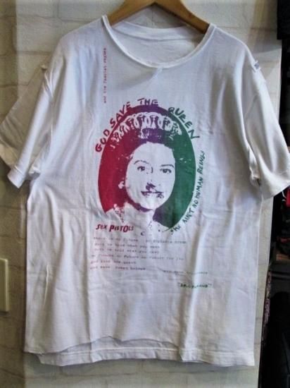 seditionaries (セディショナリーズ) GOD SAVE THE QUEEN Tシャツ
