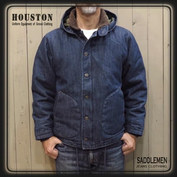ヒューストン「DENIM」フレンチデッキジャケット - アメカジ｜サドルメン