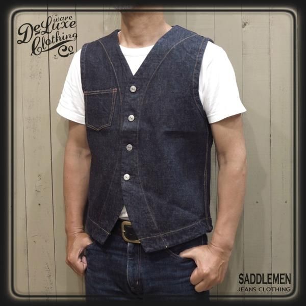 デラックスウェア「HEAT VEST for DX5017」デニムベスト - アメカジ