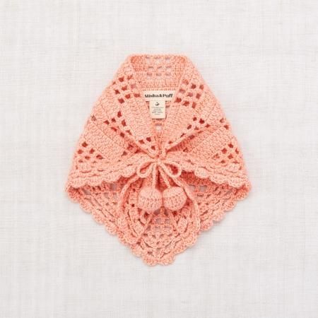 FINAL SALE!!MISHA & PUFF Crochet Kerchief（Grapefruit） - SEN_TO_SENCE