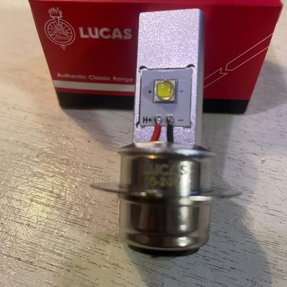 LUCAS LED BPF ヘッドライトバルブ | 6/12/24V - トライアンフ 旧車
