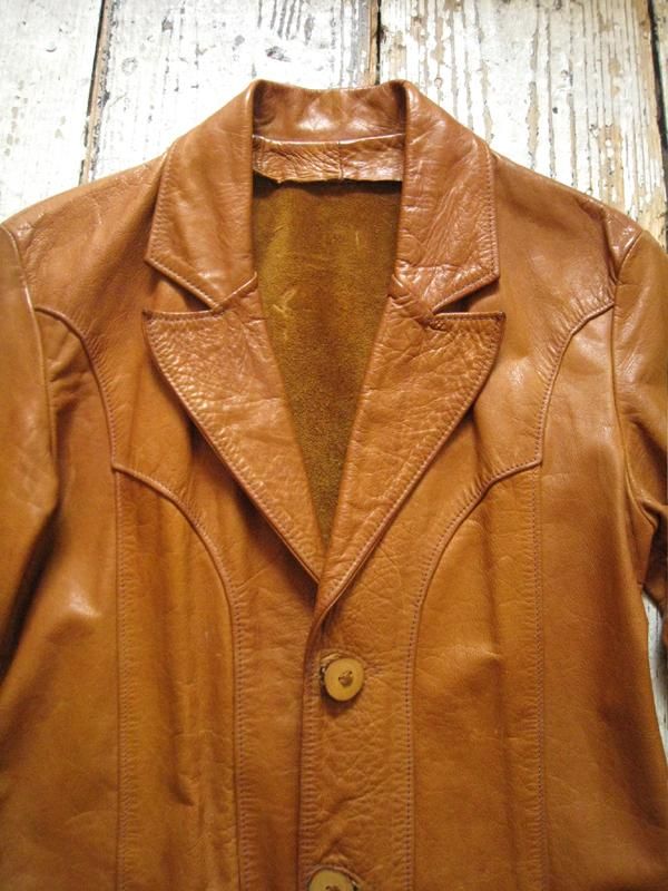 70's EAST WEST Deringer Leather Jacket - Spring Store by rightyright