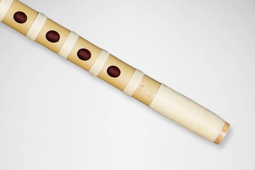 獅子田 竹峰 彫込 総巻 - 獅子田流 篠笛「大塚竹管楽器」