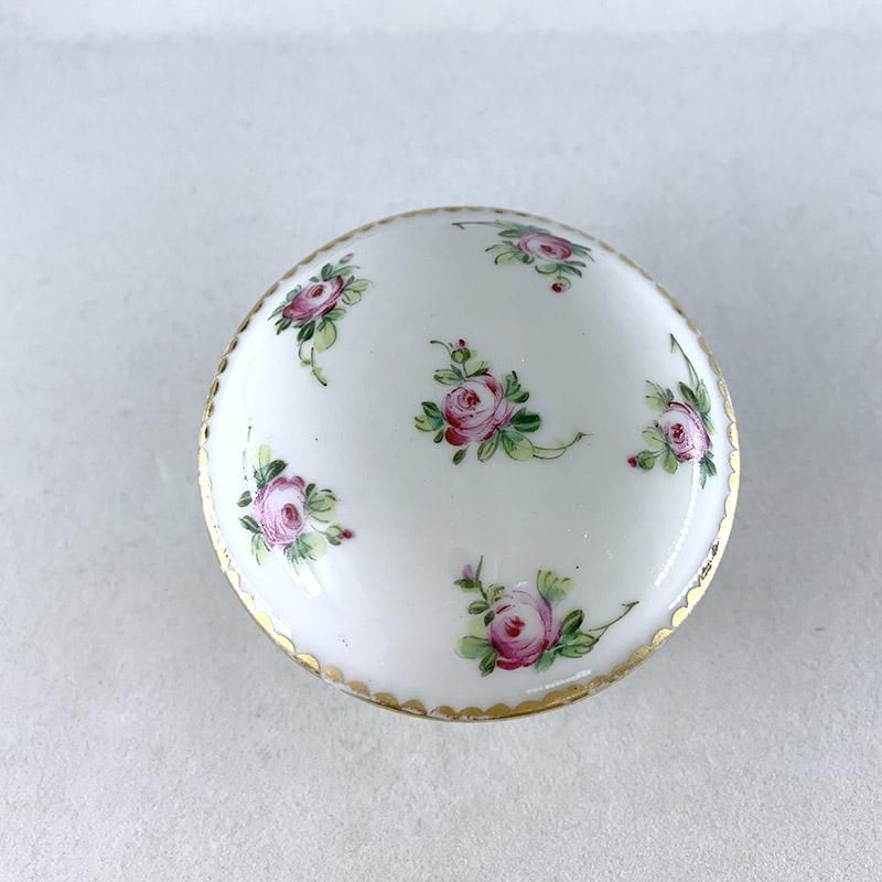 ボンボニエール 小物入れ 手描きバラの花 セーブル刻印 - soracoya（空