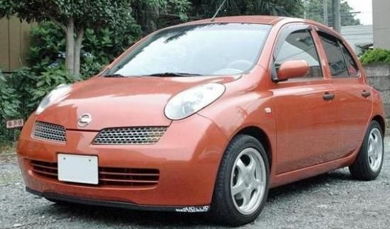 マーチ】 AK12/YK12/BNK12・H14/2～H17/8 用 エアロフロントリップ