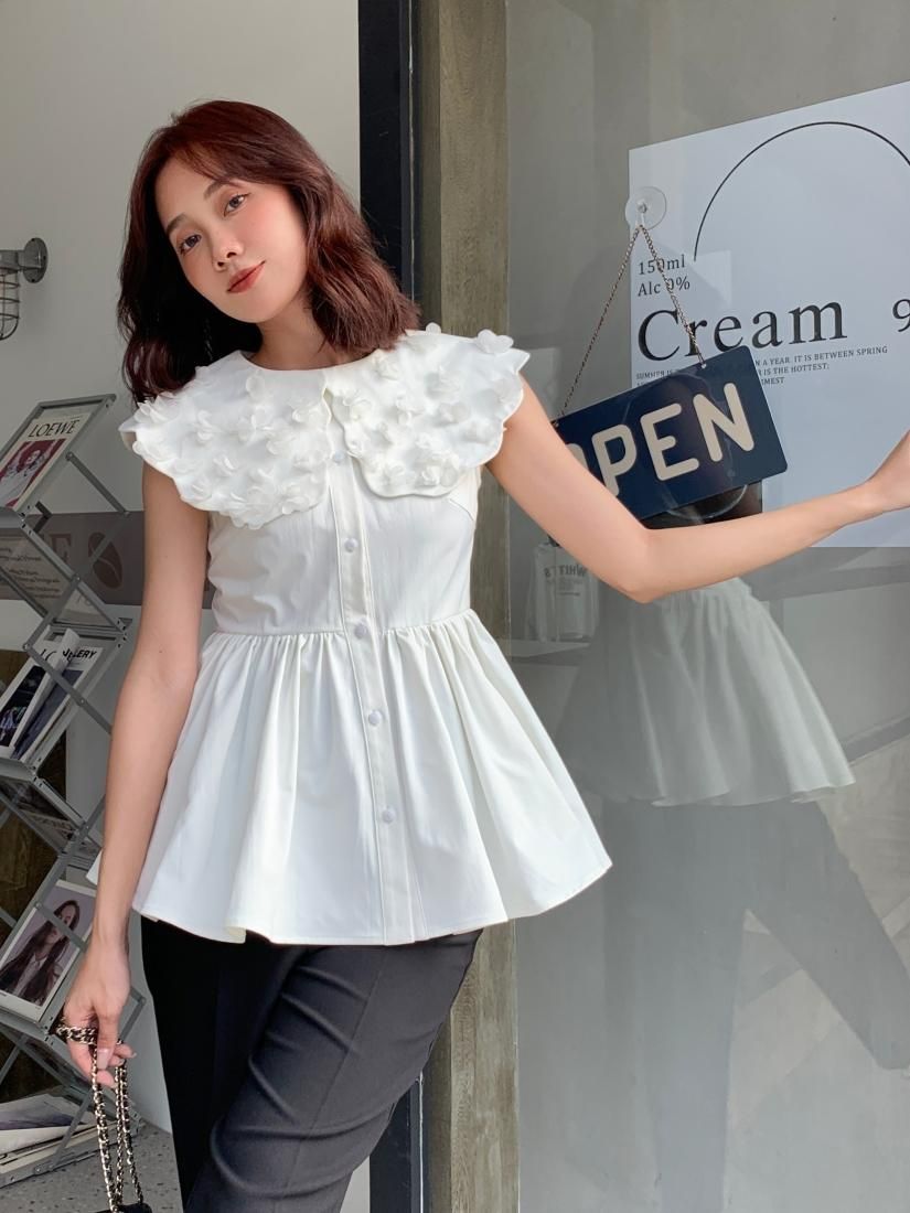 美人百花掲載 LILIY FLOWER FRILL TOPS - BIRTHDAY BASH