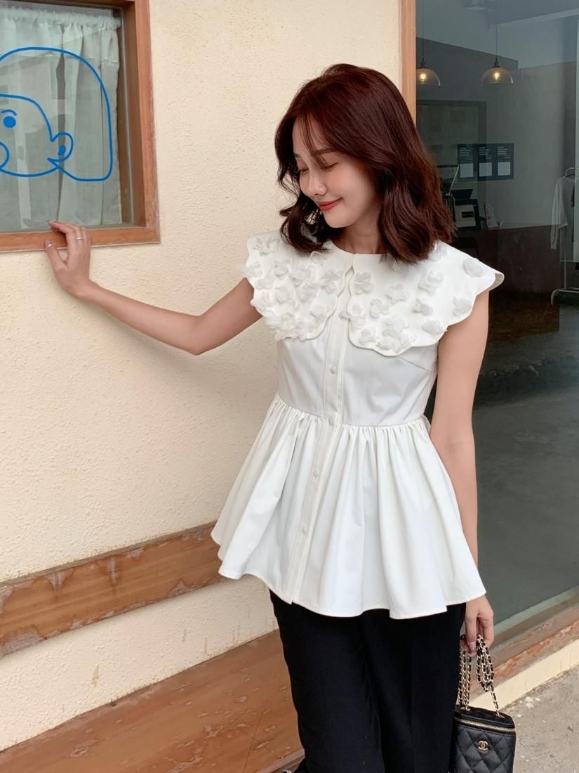 美人百花掲載 LILIY FLOWER FRILL TOPS - BIRTHDAY BASH