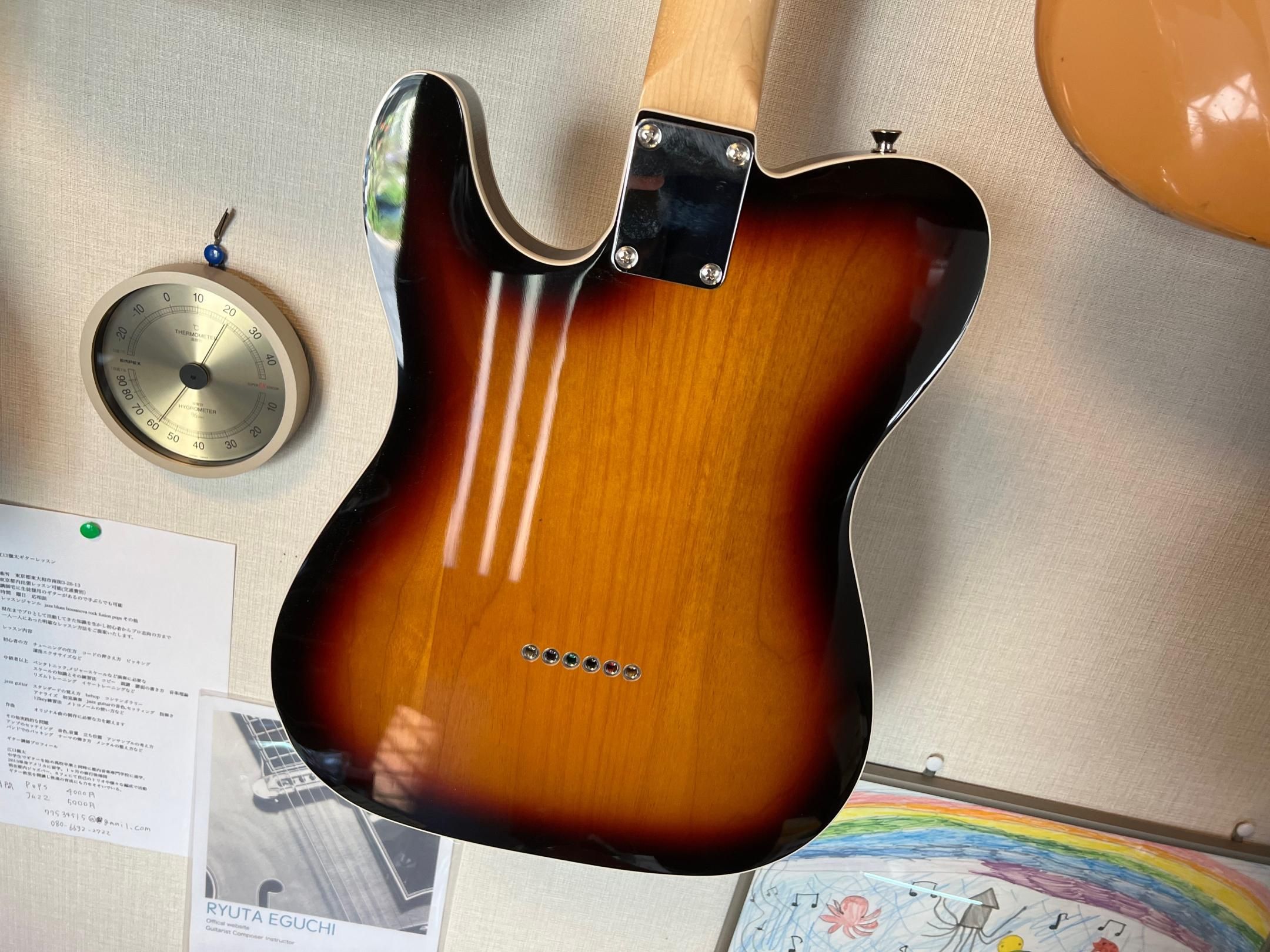 FENDER MIJ HERITAGE 60s TELECASTER CUSTOM 歴代日本製フェンダーでも