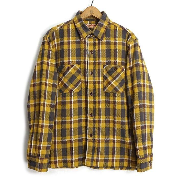 シュガーケーン SUGAR CANE [SC29361] 長袖 ツイルチェック ネルシャツ