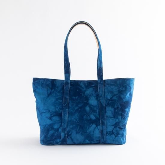 8号帆布トートバック（L）【B3-1】 - 藍染のストール・ファッション