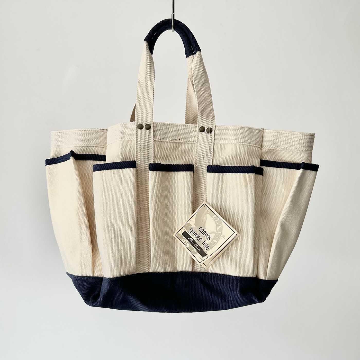 EDDIE BAUER CANVAS GARDEN TOTE(DEADSTOCK/RARE) - Straight Vinatge