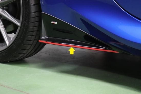 BRZ ZD8 STIサイドアンダースポイラーラインシート - 長野県松本市の