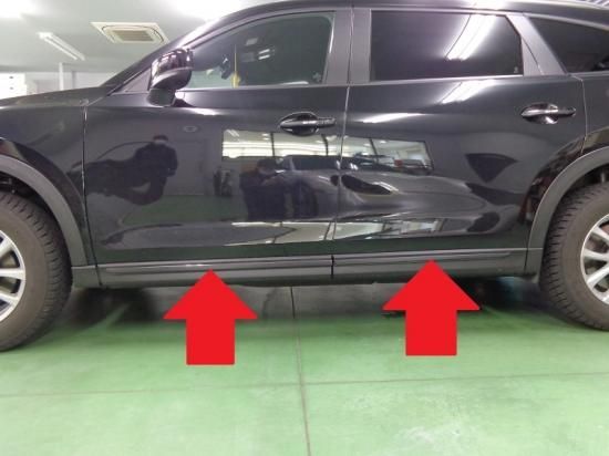 CX-8 サイドガーニッシュシート - 長野県松本市のカーセキュリティ専門