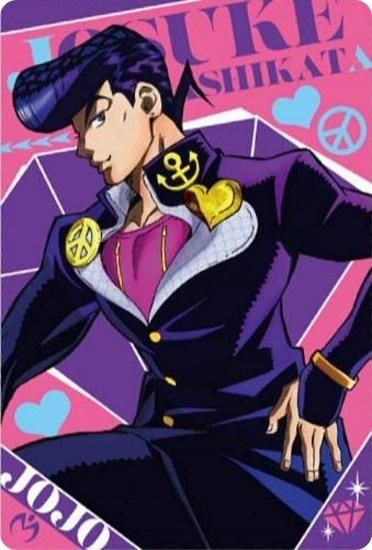 No.01 東方仗助 (キャラクターカード)】ジョジョの奇妙な冒険