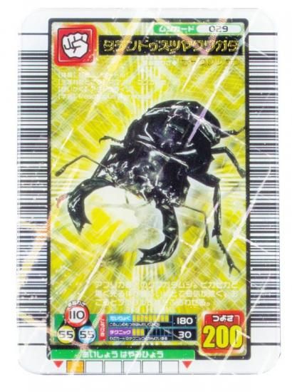 タランドゥスツヤクワガタ】 甲虫王者ムシキング(TM) ミニチュアカード