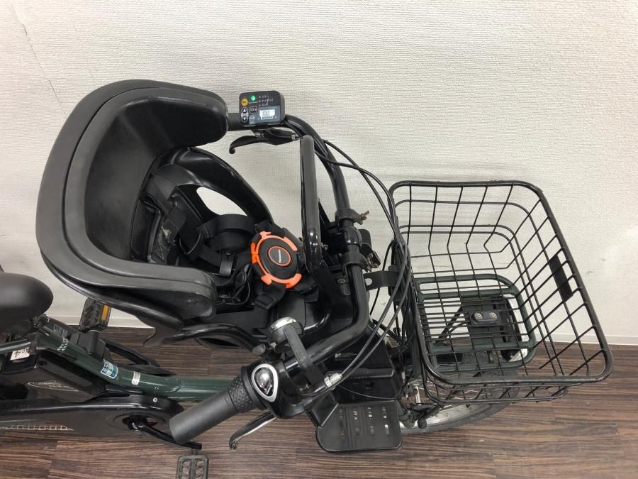 電動自転車 パナソニック ギュットアニーズ 20インチ カーキ 13.2ah