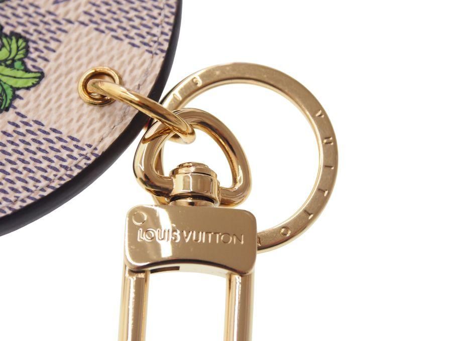 ルイヴィトン キーホルダー・イリュストレ ダミエアズール