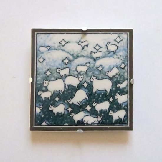 ヘルヤ リウッコ ARABIA アラビア helja 羊 ひつじ ヒツジ 陶板