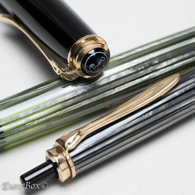 ペリカン 万年筆 400NN/ボールペン455 グレーストライプ Pelikan 400NN