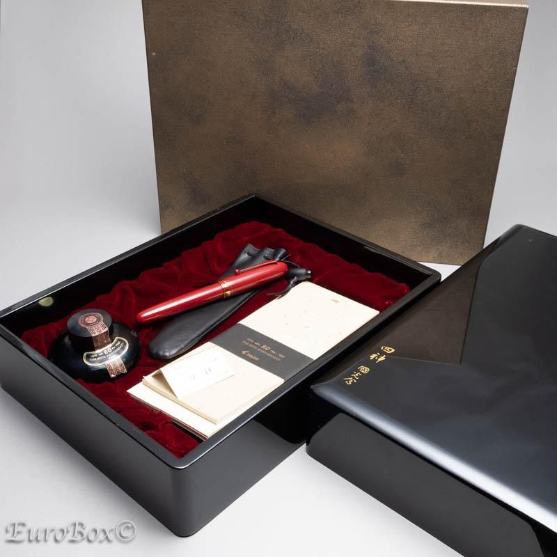 パイロット 万年筆 創業80周年 四神 漆朱 PILOT 80th Anniversary