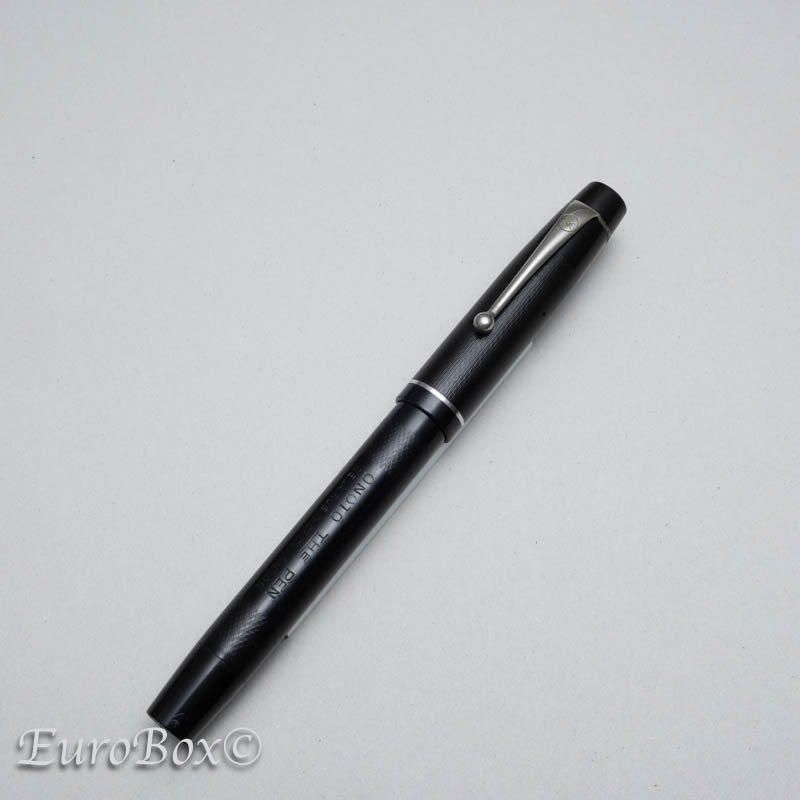 デ・ラ・ルー オノト 万年筆 5601 DE LA RUE Onoto 5601 Black Chased