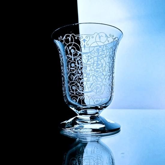 極上のオールドバカラ ミケランジェロの花瓶 #1【1936年以降】フラワー