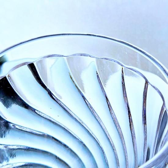 輝くオールドバカラ バンブーのワイングラス大【19世紀後半