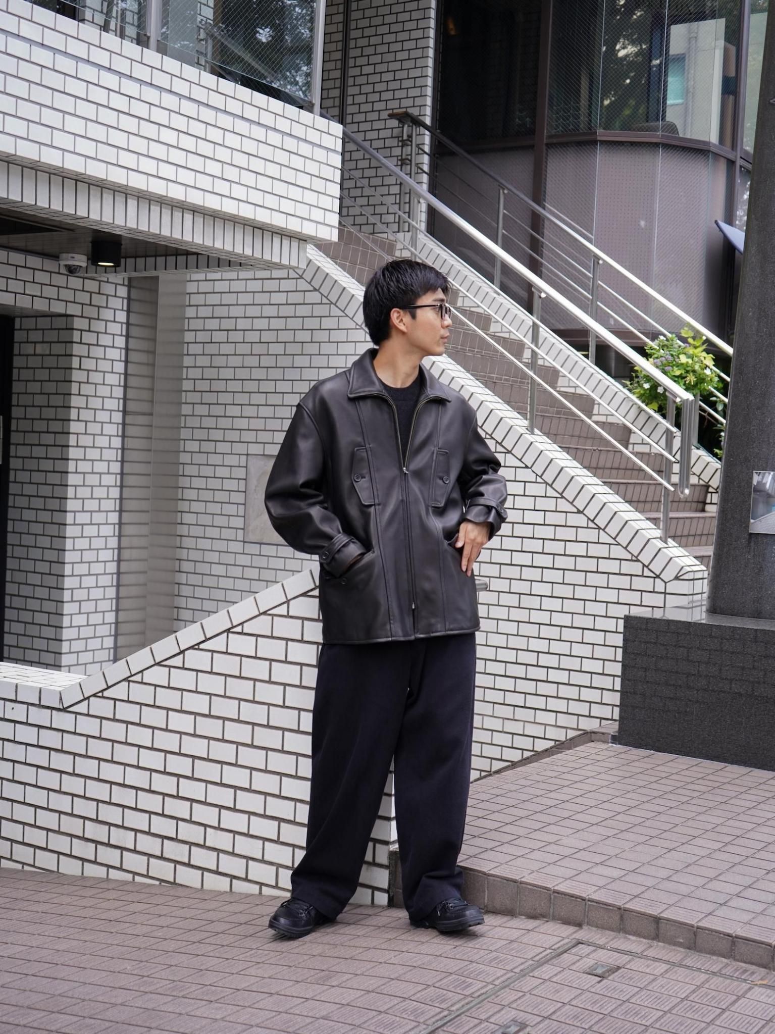 HERILL（へリル）Lambnaked Jacket / BLACK 公式通販 | 1LDK annex
