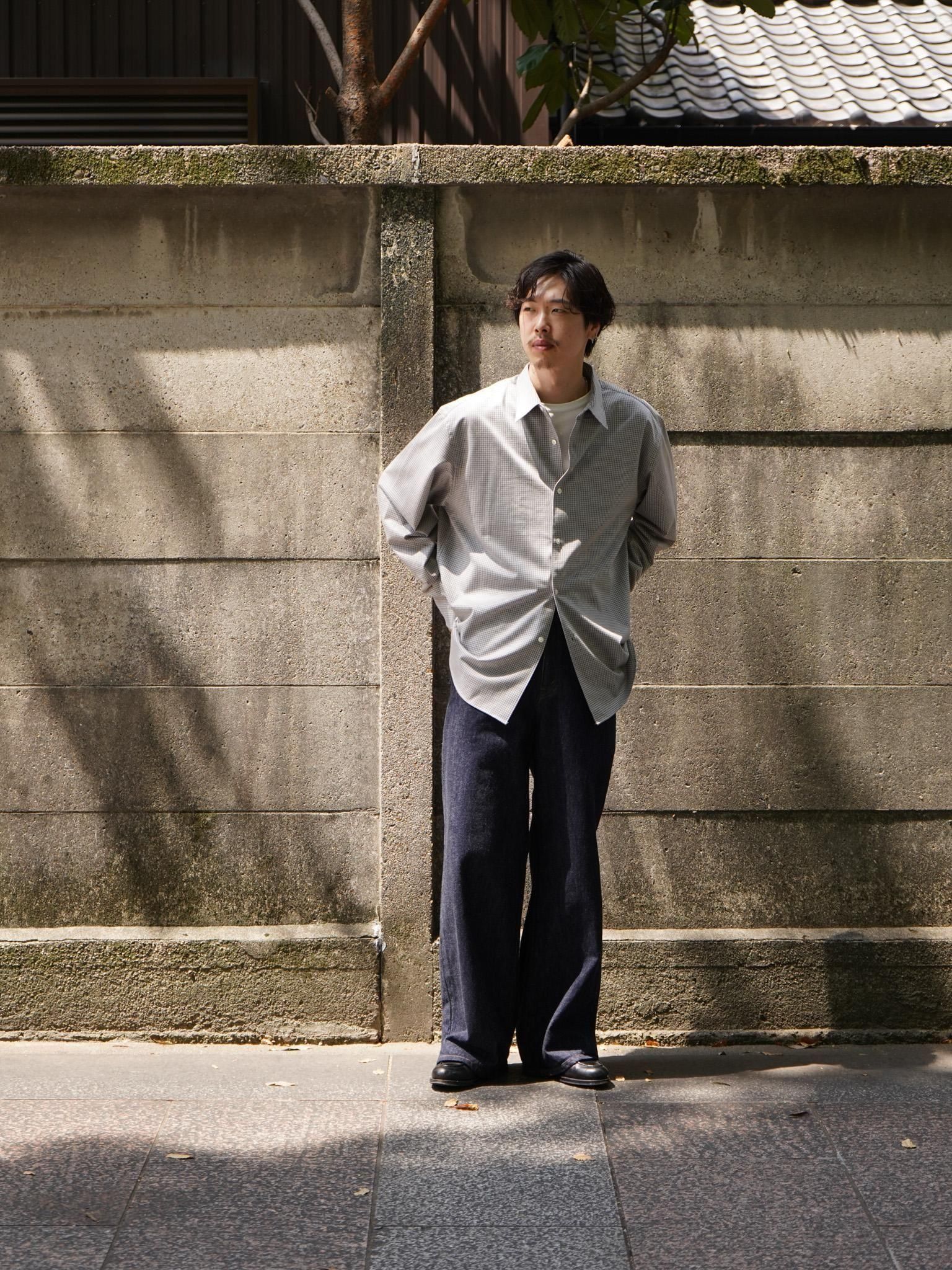 UNUSED（アンユーズド） 13oz wide denim pants / BLACK 公式通販