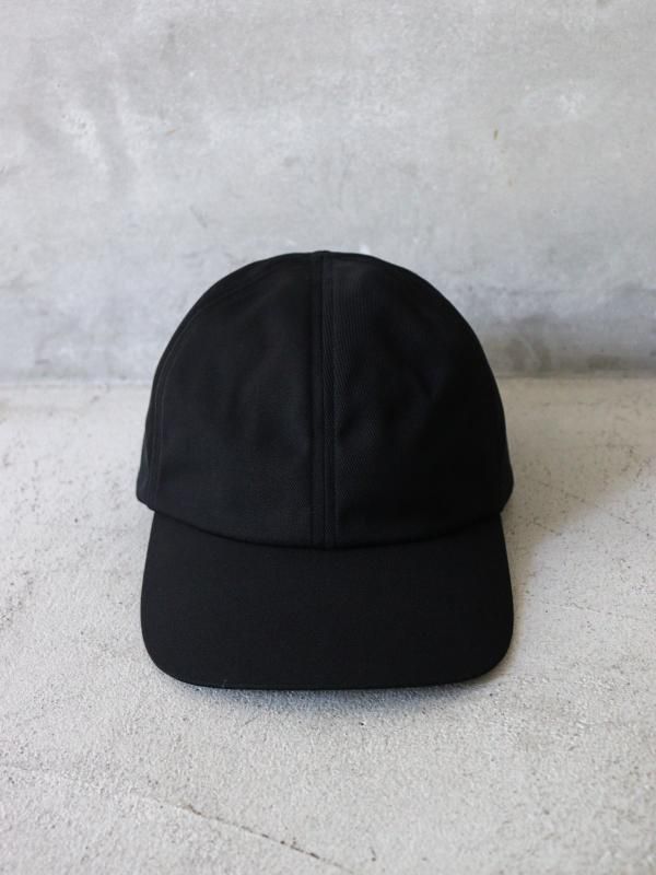 COMESANDGOES（カムズアンドゴーズ）CLEAR TWILL CAP（BLACK）公式通販