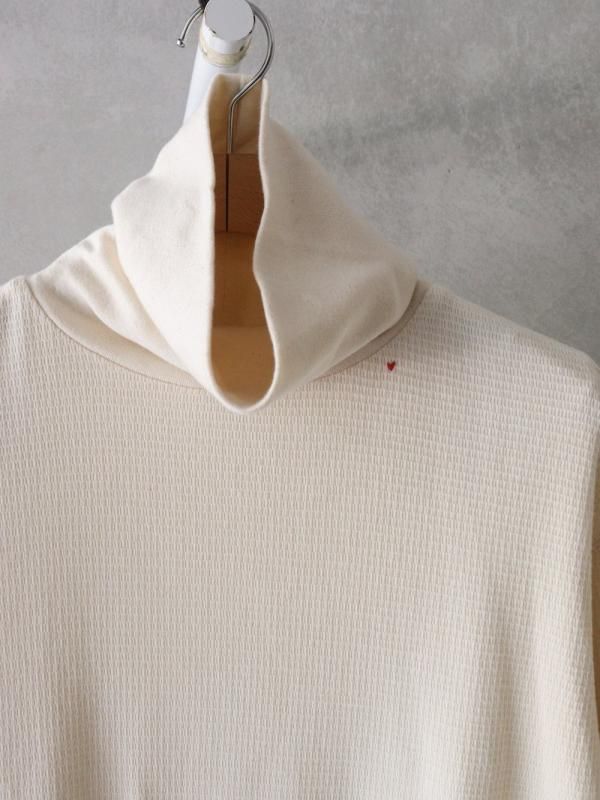 Porter Classic（ポータークラシック）THERMAL TURTLENECK / WHITE