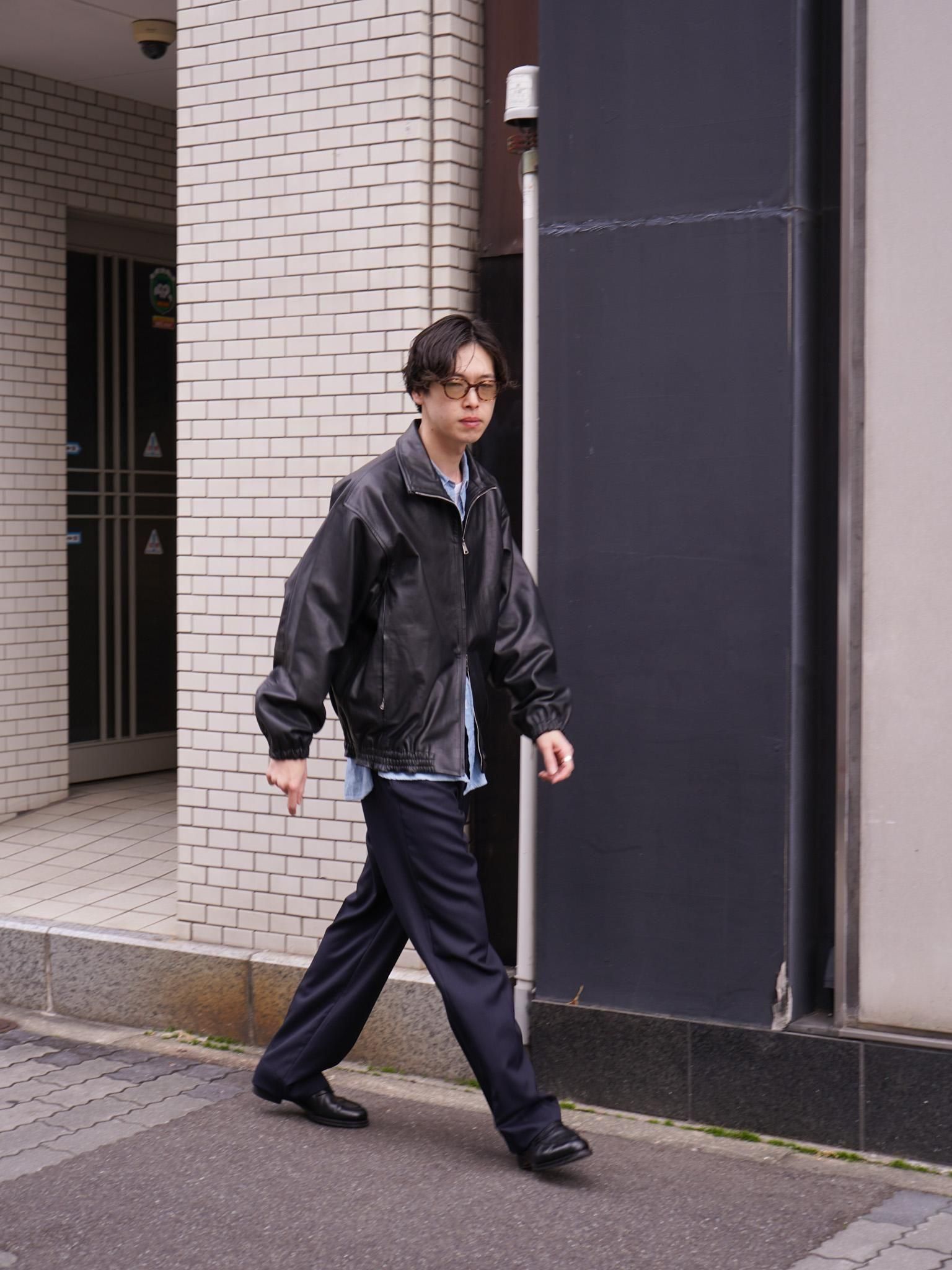 YOKE（ヨーク）Calf Leather Truck Jacket / BLACK 公式通販 | 1LDK