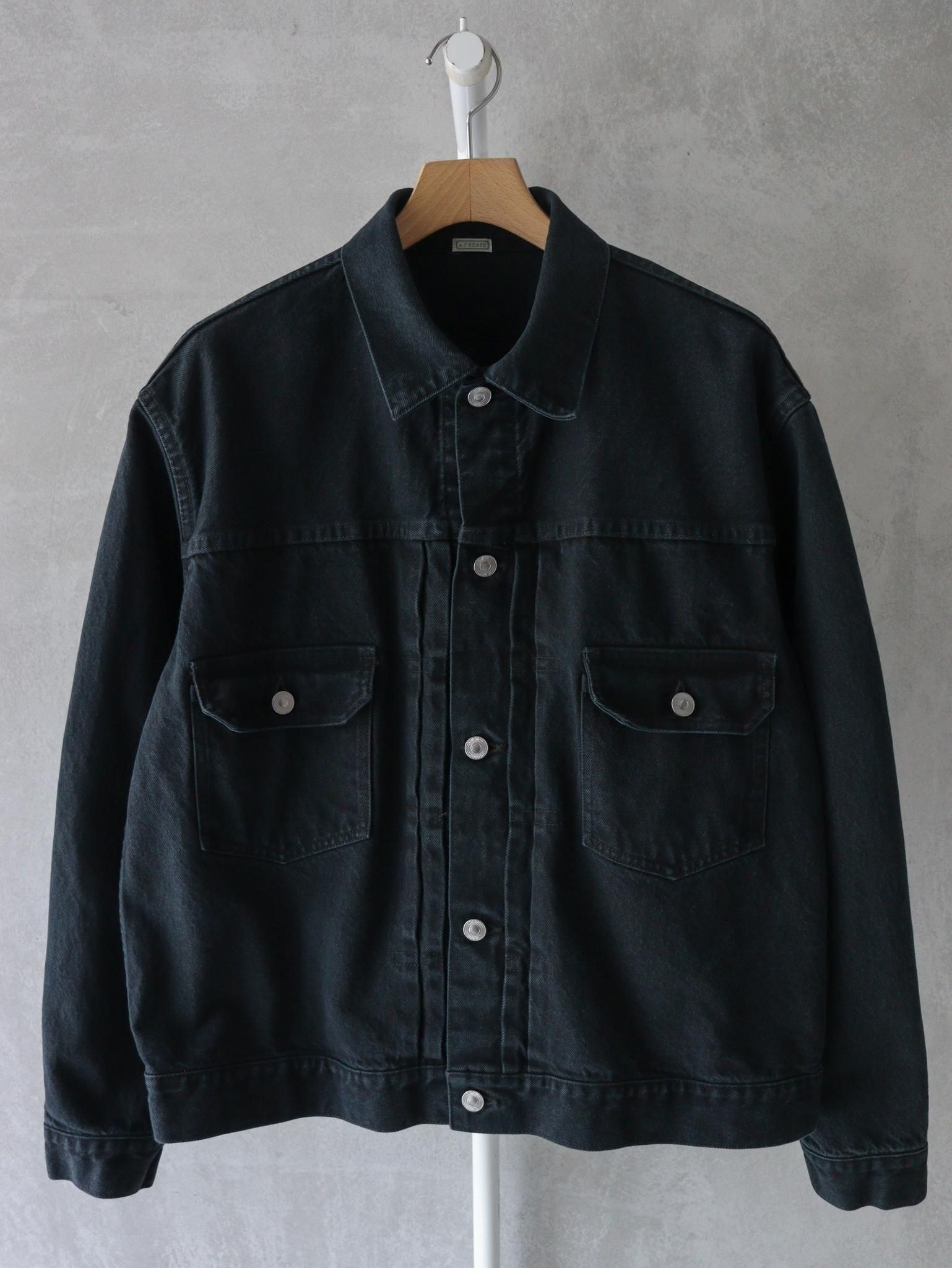 A.PRESSE（アプレッセ）2nd Type Black Denim Jacket / BLACK 公式通販