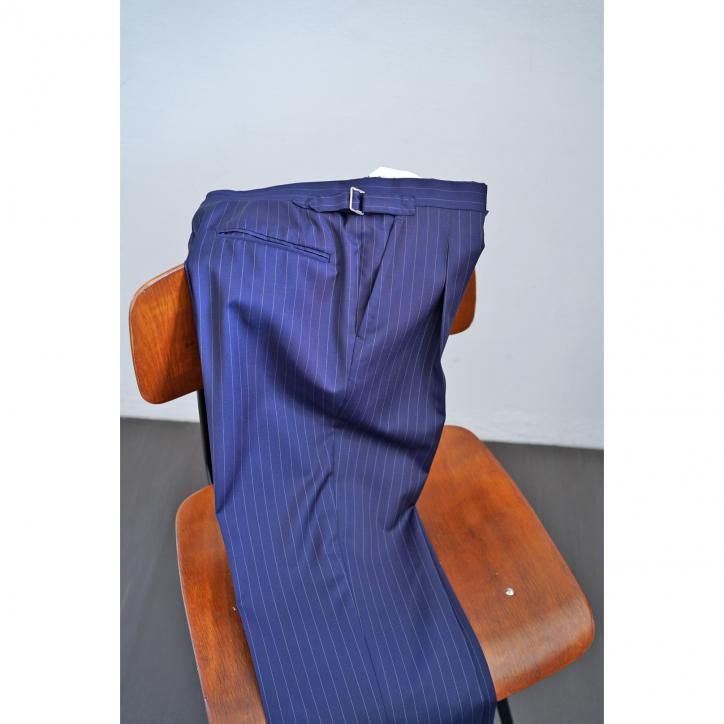 Fendart フェンダール 1tuck Trousers Navy スラックス