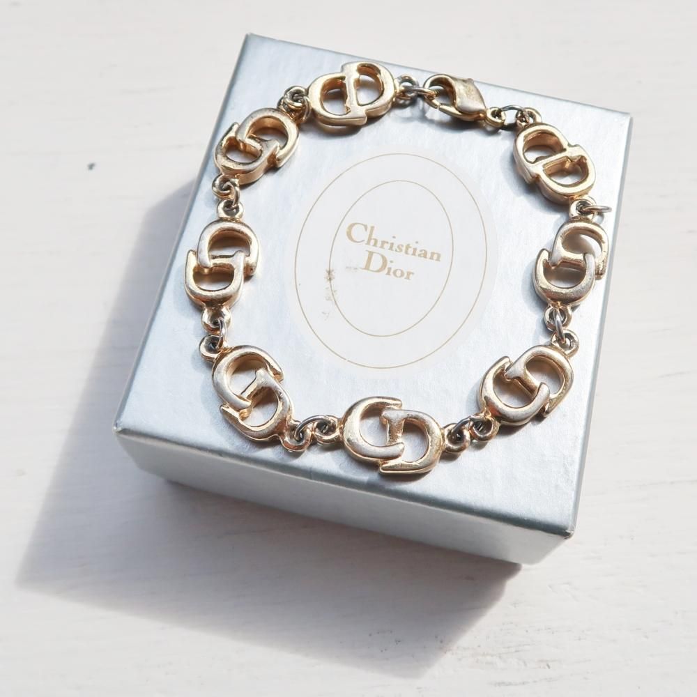 Christian Dior（ヴィンテージ ディオール） CD ロゴ ブレスレット