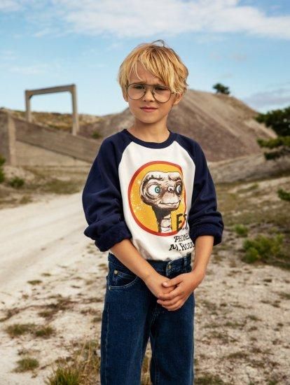 minirodini ミニロディーニ E.T. SWEATSHIRT 裏起毛スウェット