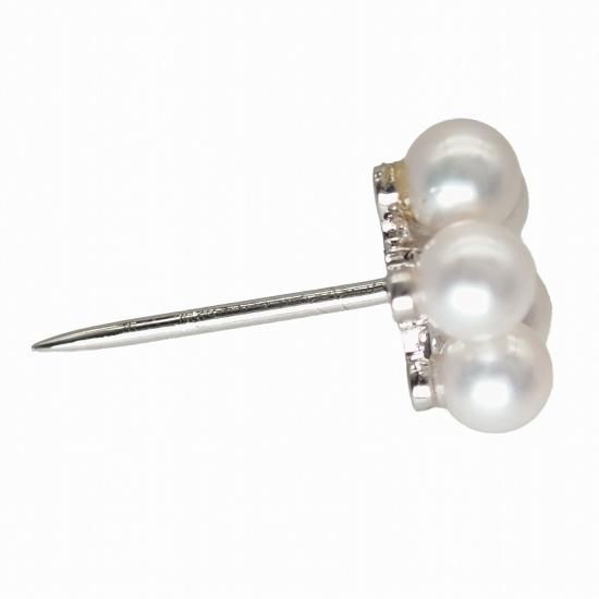 g*8様 K. Mikimoto 真珠付き ネクタイピン g*8様 K. Mikimoto 真珠付き