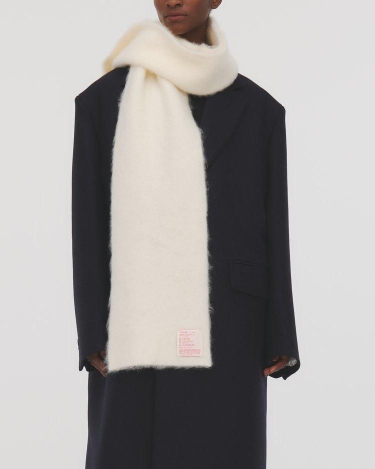 MUFFLER M (Opal White) - ieefar(イーファー) | Official Online Shop