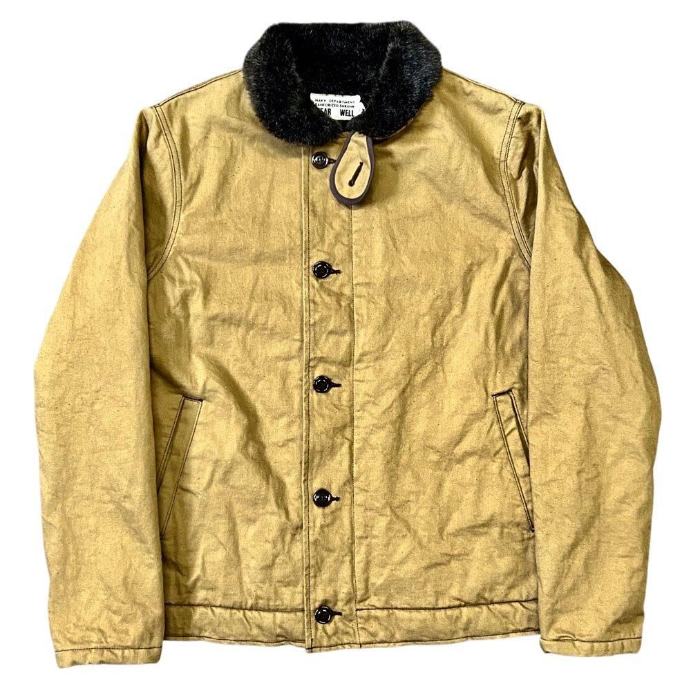 UES ウエス ショート丈デッキジャケット キャメル [915D-SH_11] | o-mureys