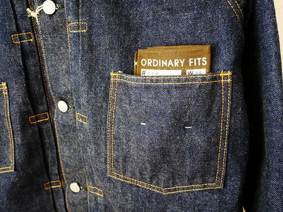 オーディナリーフィッツ【ORDINARY FITS】デニムジャケット通販 DENIM