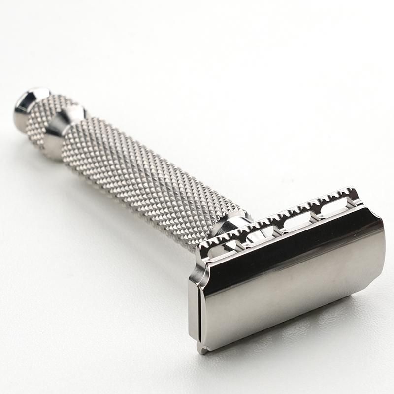 RAZOROCK Lupo SS 127 | ステンレス製シェーバー - 両刃カミソリ専門店