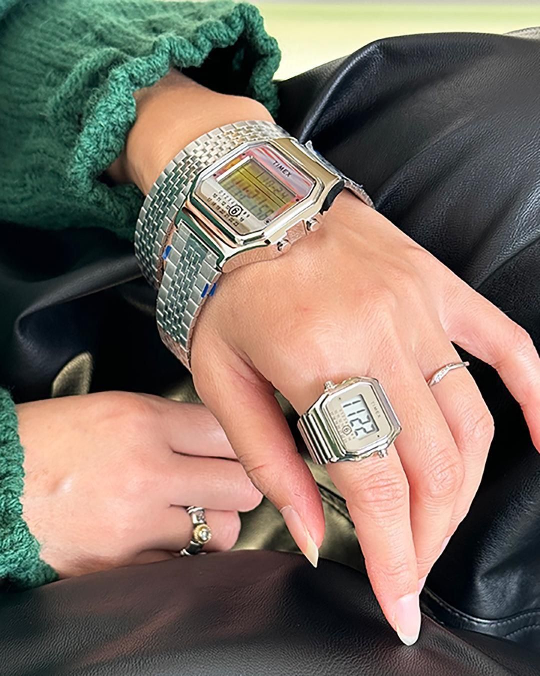 MM6 Maison Margiela × Timex｜Timex × MM6 T80 Ring Watch Size M/L