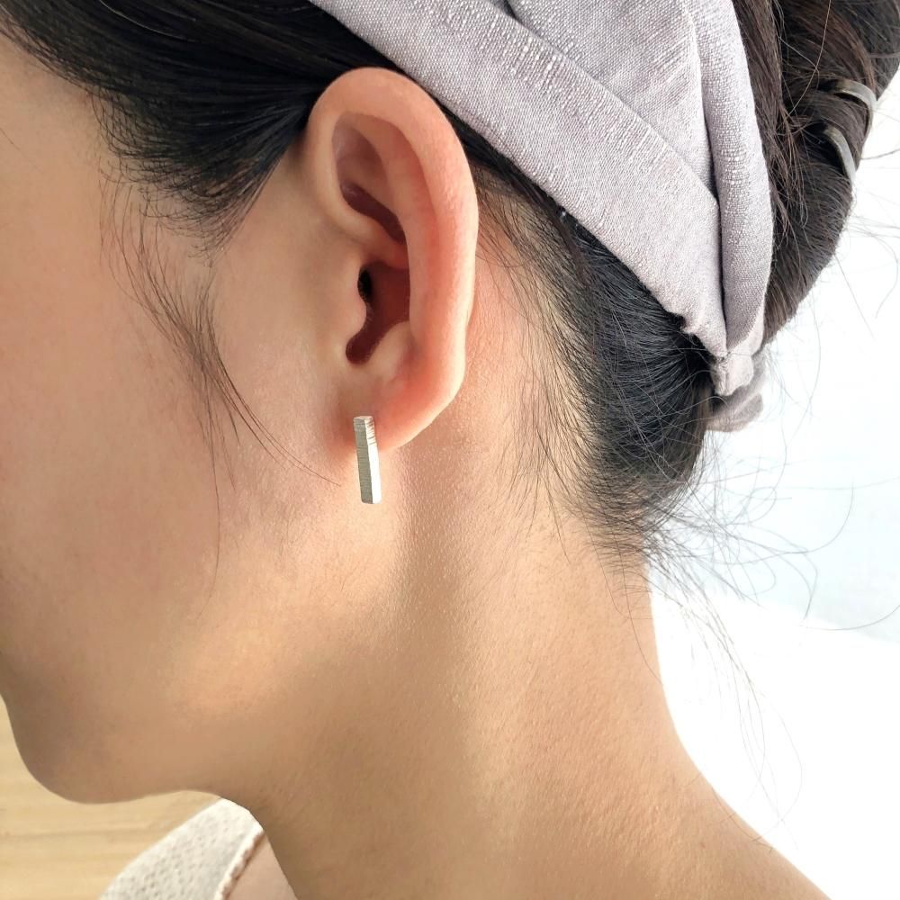 sou pierce silver /シルバーピアス ソウ - FUURA handmade studio