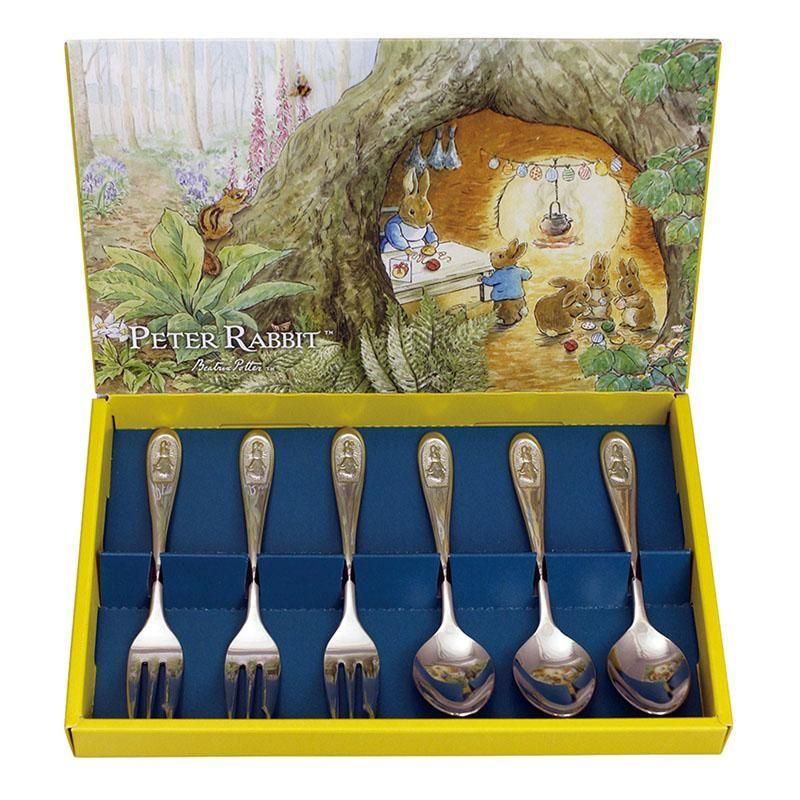 ピーターラビット】スプーン・フォーク6本セット | 世界中で愛される