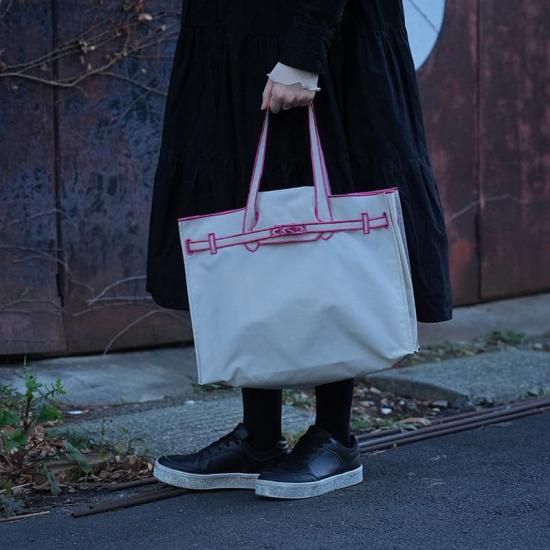 New Classical Eco Bag (L) BLUE - LA COUSETTE（ラクゼット）公式